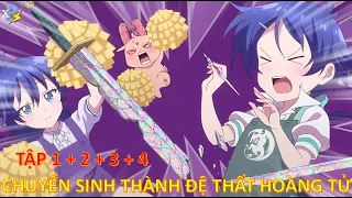 Review Anime Tập 1 + 2 + 3 + 4- Chuyển Sinh Thành Đệ Thất Hoàng Tử, Tôi Quyết Định Trau Dồi Ma Thuật