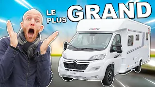 Le plus GRAND Camping-car profilé de PILOTE ! (P746FGJ 2023) - les coulisses du loisir