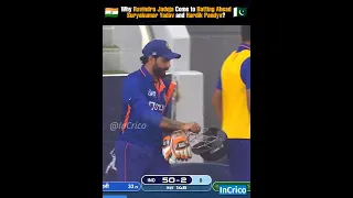 Why Ravindra Jadeja Come to Batting Ahead Suryakumar Yadav Against Pakistan? #shorts #incrico