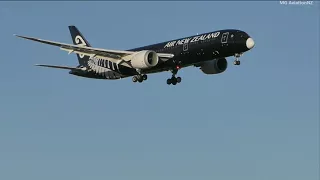 Auckland Airport plane spotting