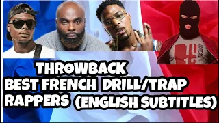 Best French Drill/Trap Rappers - (English Subtitles) | REACTION |