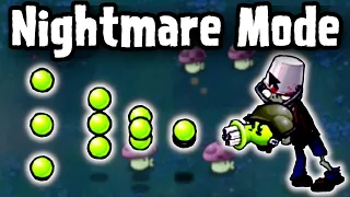 Plants Vs Zombies NIGHTMARE Mode! (PvzOriginal) Part 1