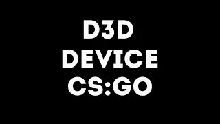 d3d device