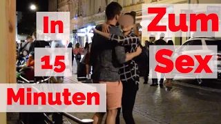 Frau Nachts in 15 Minuten mitgenommen! Vom Ansprechen bis zum mit nach Hause nehmen