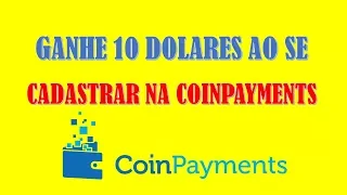 COINPAYMENTS GANHE 100 UNIDADES COINPAYMENT COIN (CPS) GRÁTIS