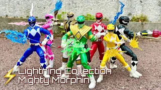 5 things about Mighty Morphin Lightning Collection figures