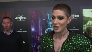 John Wick Parabellum NY Special Screening - Itw Asia Kate Dillon (official video)