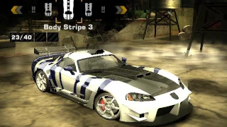 Custom Dodge Viper SRT 10 NFS Most Wanted 2005