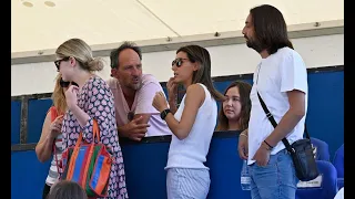 Ana Boyer, su suegro y sus cuÃ±ados, la mejor aficiÃ³n de Fernando Verdasco