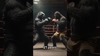 Evolution of Godzilla vs King Kong in reality @evolution_mind #evolution #godzilla #godzillavskong