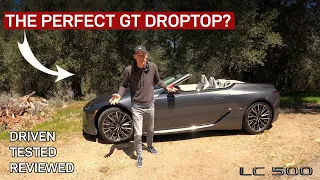 IS the 2024 Lexus LC 500 Convertible the PERFECT GT droptop?