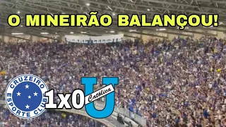 TORCIDA DO CRUZEIRO HOJE NO MINEIRÃO FAZENDO FESTA ARREPIANTE - TORCIDA DO CABULOSO LOTA ESTÁDIO