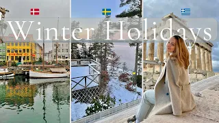 დანია, შვედეთი და საბერძნეთი • ზამთრის არდადეგების ვლოგი