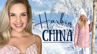 EXPLORING HARBIN, CHINA 哈尔滨: China Travel Vlog | Ice & Snow World | Volga Manor | Allison Paige