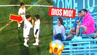 El Día En Que Mateo Messi Sorprendió Hasta A Lionel Messi 🤯