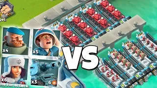ATTACKING Players with THEIR Troops in Boom Beach!