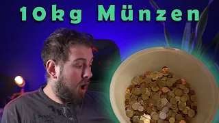 10kg Münzen | Wie viel Geld bringt 1 Jahr sparen? | Frugalismus | Minimalismus