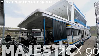 2007 Majestic Houseboat For Sale 20 x 90 Jake Pyzik Houseboats Buy Terry