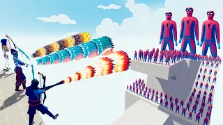 100x SPIDER-MAN + GIANT SPIDER MAN vs 3x EVERY GOD - TABS / Totally Accurate Battle Simulator