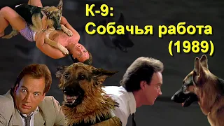 ОБЗОР фильма "К 9: СОБАЧЬЯ РАБОТА" (1989) K-9  Джеймс Белуши в "К-9: Собачья работа".