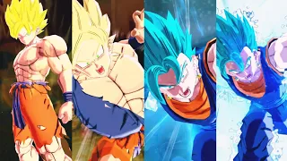 Old Animations VS How They Look Now in Dragon Ball Legends