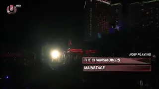 Intro of The Chainsmokers live Ultra Music festival 2018 main stage