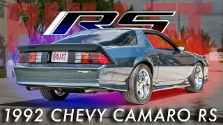 The Factory Sleeper 1992 Camaro RS | [4K] | REVIEW SERIES | "Police car for civilians"