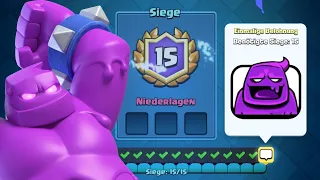 ELIXIERGOLEM + EMOTE freischalten! | 15 Siege möglich? | Clash Royale deutsch