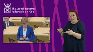 First Minister's Questions BSL - 13 May 2020