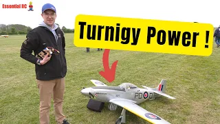 TURNIGY POWER ! Stuart Warne (HobbyKing) demonstrates his P-51 Mustang at ProWing 2024