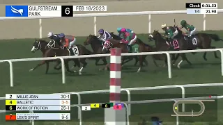 Gulfstream Park Carrera 6 - 18 de Febrero 2023