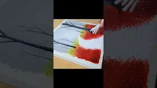 Acrylic Painting Techniques #shorts