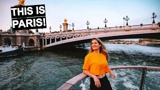 SPENDING A PERFECT DAY IN PARIS (Cruising on Seine River) | Paris Travel Vlog