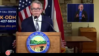 WATCH | Governor DeWine updates cases of COVID-19 in Ohio