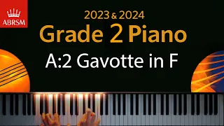 ABRSM 2023 & 2024 - Grade 2 Piano exam - A:2 Gavotte in F ~ J. L. Dussek