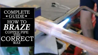 How To Silver Solder (Braze) a Copper Pipe (A/C Line Repair) | GOT2LEARN