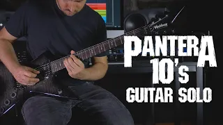 Dimebag "10's" Guitar Solo (PANTERA)