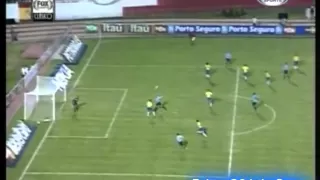 Brasil 3 Uruguay 3 (Relato Sebastian Vignolo) Eliminatorias Alemania 2006 Los goles (19/11/2003)