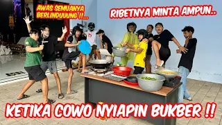 MASAK RAME-RAME DEMI BUKBER !! Semuanya kita siapin dari mentah sampai jadi enak poll