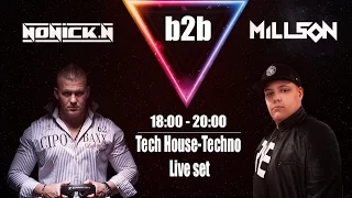 Nonick.N b2b Millson Techno Live set 2017 05 11