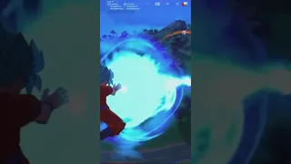 Super Saiyan Blue Goku Mythic Kamehameha Fortnite Elimination | Dragon Ball Fortnite