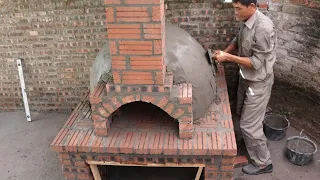 How To Build Dome Pizza Oven With Brick Beautiful And Unique