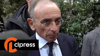 « Mineurs isolés » Réaction d'Éric Zemmour à sa condamnation (17 janvier 2022, Paris) [4K]