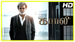 Kabali Tamil Movie Scenes | Title Credits | Rajini Intro | Rajinikanth is released after 25 years