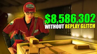 Grinding $8,586,302 (without replay glitch), How Long Does It Take? | Casino Heist