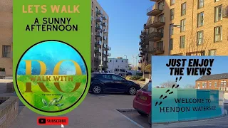 Let’s walk: Hendon waterside New Housing Development walking Tour #walkwithro