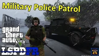 Military Police Patrol In a Hummer H1 | GTA 5 LSPDFR Episode 385