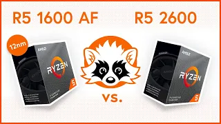 AMD R5 1600 AF vs. AMD R5 2600 comparison - Whoa! The Ryzen 5 1600 AF is almost a Ryzen 5 2600! 🤩