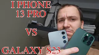Iphone 13 pro vs Samsung galaxy s23 лучший телефон за 55 000 рублей  обзор и тест камер