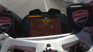 How to use Ducati launch control on Panigale V4